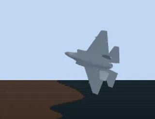 Picture 1 of 5: the aircraft over the coastline
