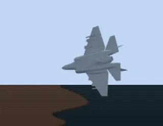 Picture 4 of 5: the aircraft over the coastline