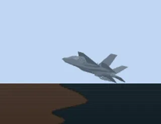 Picture 5 of 5: the aircraft over the coastline