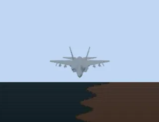 Picture 2 of 5: the aircraft over the coastline