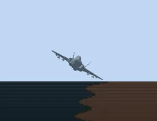Picture 3 of 5: the aircraft over the coastline