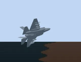 Picture 5 of 5: the aircraft over the coastline