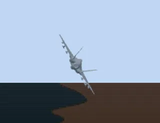 Picture 3 of 5: the aircraft over the coastline
