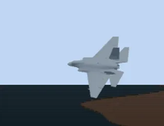 Picture 1 of 5: the aircraft over the coastline