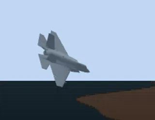 Picture 3 of 5: the aircraft over the coastline