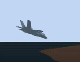 Picture 4 of 5: the aircraft over the coastline