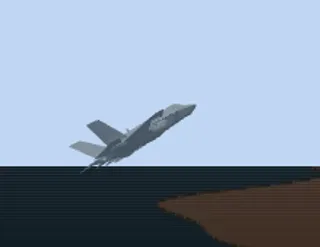 Picture 5 of 5: the aircraft over the coastline