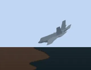 Picture 1 of 5: the aircraft over the coastline