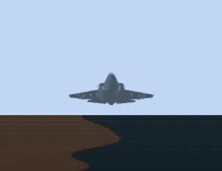 Picture 4 of 5: the aircraft over the coastline