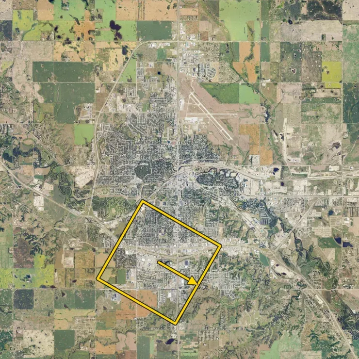 The Reference Map with the Camera View outlined; its arrow points 120 degrees.