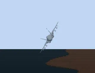 Picture 4 of 5: the aircraft over the coastline