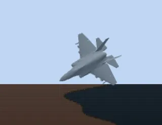 Picture 2 of 5: the aircraft over the coastline