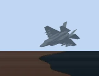 Picture 4 of 5: the aircraft over the coastline