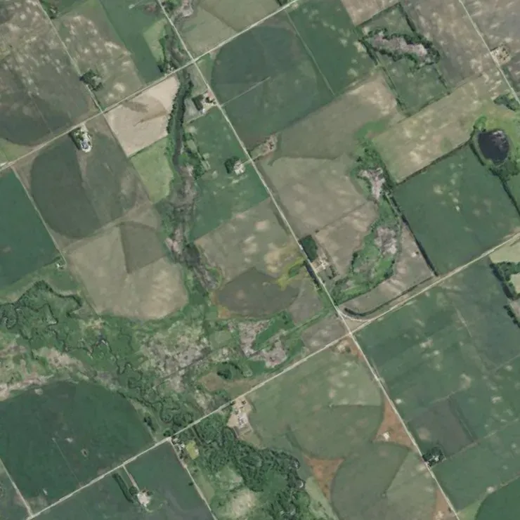 Camera View, item 11: part of the same area, turned and enlarged, as seen from the vehicle.
