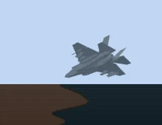 Picture 1 of 5: the aircraft over the coastline