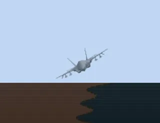 Picture 1 of 5: the aircraft over the coastline