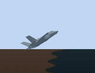 Picture 5 of 5: the aircraft over the coastline