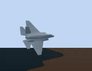 Picture 1 of 5: the aircraft over the coastline