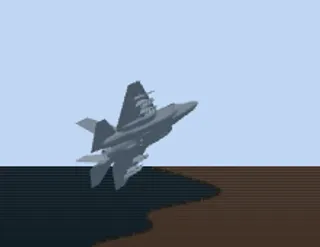 Picture 2 of 5: the aircraft over the coastline