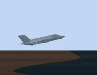 Picture 1 of 5: the aircraft over the coastline