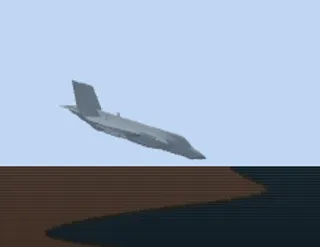 Picture 4 of 5: the aircraft over the coastline