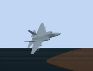 Picture 2 of 5: the aircraft over the coastline