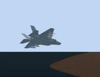 Picture 3 of 5: the aircraft over the coastline