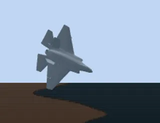 Picture 5 of 5: the aircraft over the coastline