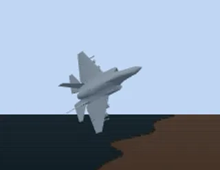 Picture 4 of 5: the aircraft over the coastline