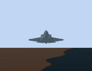 Picture 1 of 5: the aircraft over the coastline