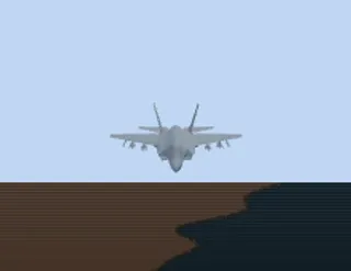 Picture 3 of 5: the aircraft over the coastline