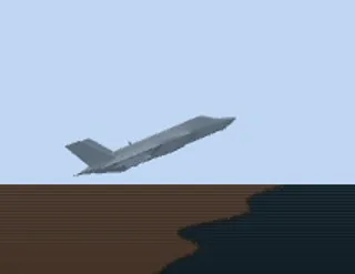 Picture 4 of 5: the aircraft over the coastline
