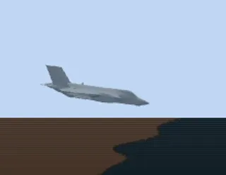 Picture 5 of 5: the aircraft over the coastline