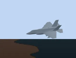 Picture 1 of 5: the aircraft over the coastline