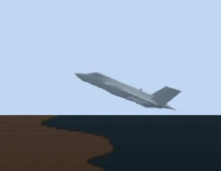 Picture 2 of 5: the aircraft over the coastline