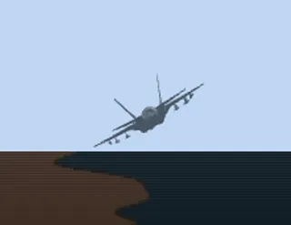 Picture 5 of 5: the aircraft over the coastline