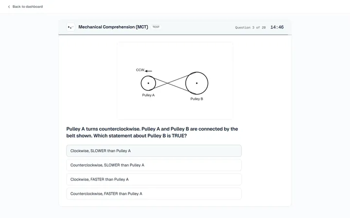 Mechanical Comprehension (MCT)