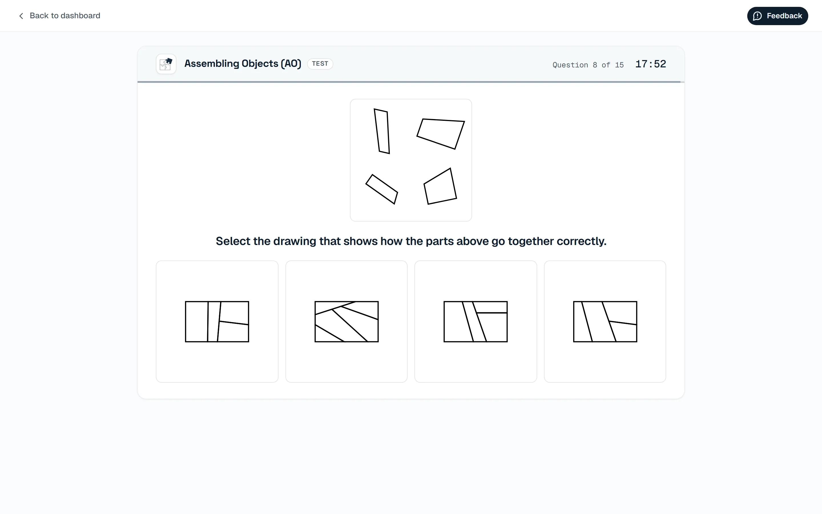 Test screen, another item