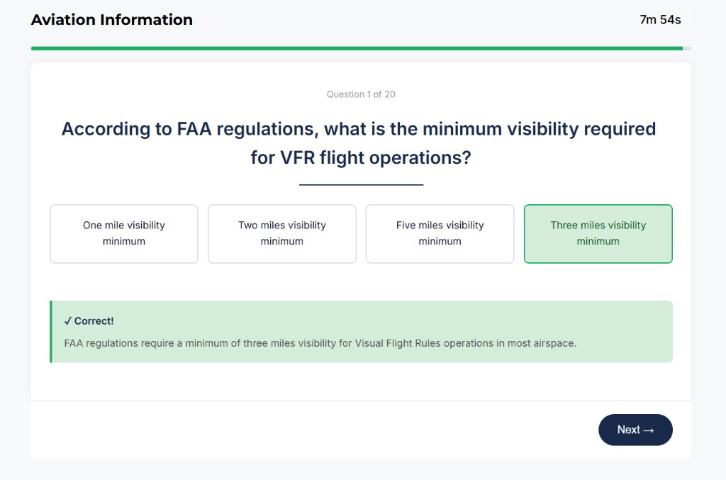 AFOQT Aviation Information sample question 1