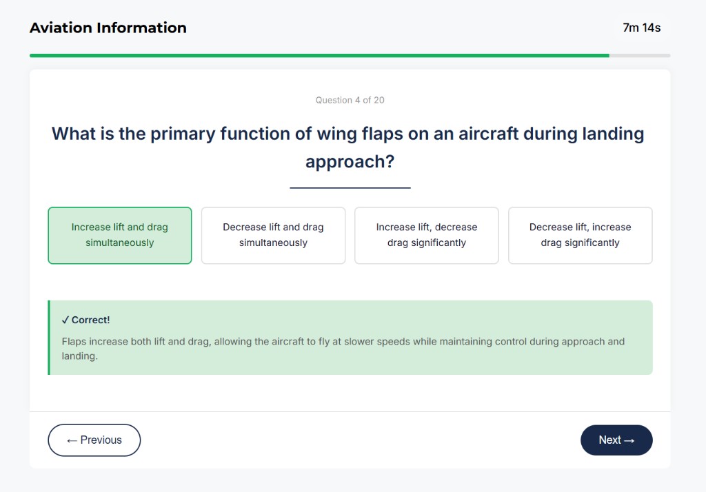 AFOQT Aviation Information sample question 2