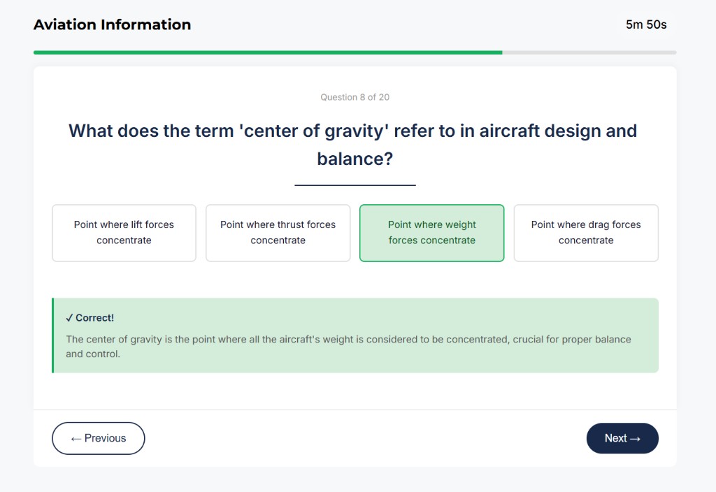 AFOQT Aviation Information sample question 3