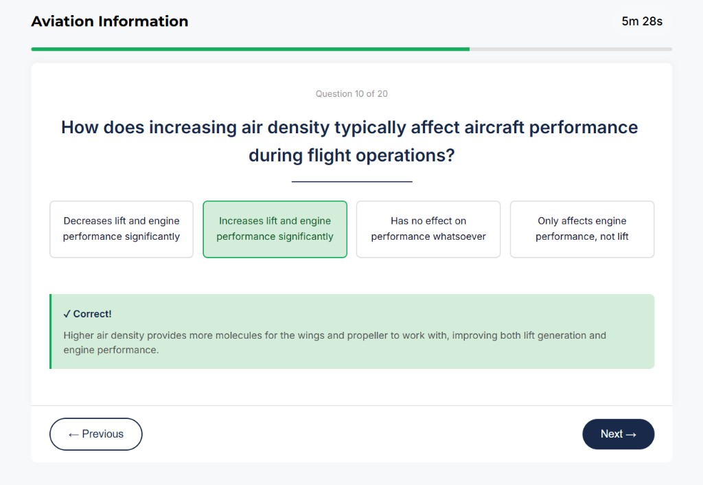 AFOQT Aviation Information sample question 4