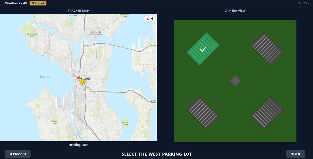 Directional orientation example 3