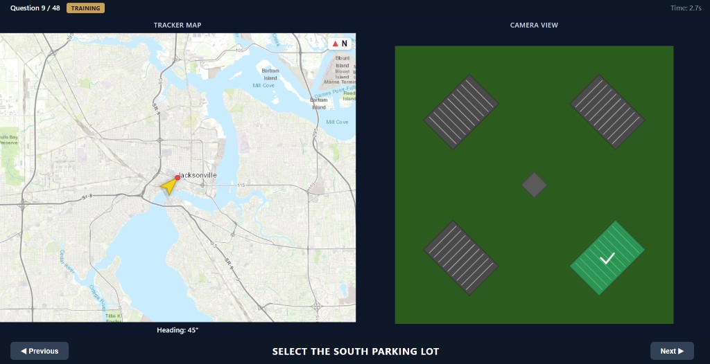Directional orientation example 4